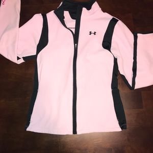 Under Armour Breast Cancer Support Zip Fleece 🎀